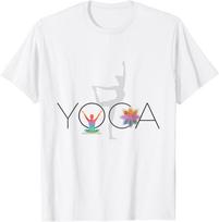 Yoga Meditation and Lotus Flower Relaxing Yogis Gift T-Shirt Unisex T-Shirt XXXL