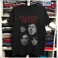 Talking Heads Band Shirt, Unisex Black T-shirt Sizes S to 5XL L