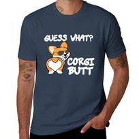 guess what corgi butt TShirt Summer Casual Loose TShirt S