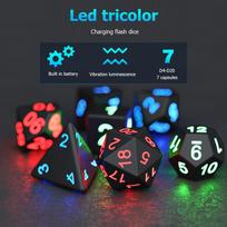 Electronic DND Dice Luminous Electronic Dice Set Multiple Sides Adults Entertainment  for Board Game Party China Mainland