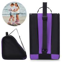 Roller Skate Bag Ski Snow Boots Bag Adjustable Strap Ice-Skating Shoulder Bag Oxford Cloth Multi-Compartments for Ski Sports China Mainland