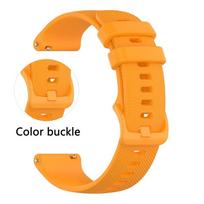 20mm Strap For Amazfit GTS 4 Mini 3 2e 2 Mini Smart Watch Band Amazfit Bip U 3 Pro GTR Mini 42mm Rose Gold Buckle Bracelet Belt Universal 20mm width
