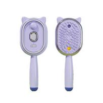 One-Key Clean Electric Hair Care Spray Comb Portable Misting Hair Brush  Hair Care violetinė