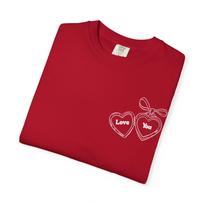 Love You Heart Locket T-Shirt | Heart Shirt 2XL