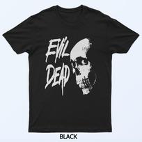 Evil Dead Horror Movie Skull Logo Classic Film Fan T-Shirt M