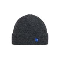 ADERERROR Sig; BL Tag Beanie 02 Charcoal ONE SIZE pilka spalva