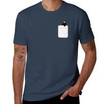 Monkey in my pocket TShirt Christmas Casual Short Sleeve Top S