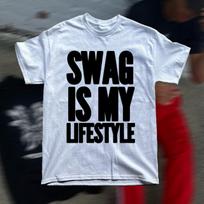 SWAG YRA MANO GYVENIMO BŪDAS Pavasaris Vasara Nauji Marškinėliai Y2K Aukštosios Gatvės Punk Amerikietiški Pavasaris Vasara Unisex Retro Marškiniai Su Spaudiniu Viršutinė Dalis S