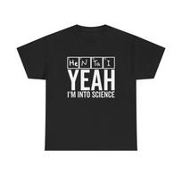 Hentai Yes Im Into Science Graphic T Shirt Funny Anime Unisex Heavy Cotton Tee S
