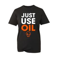 Just use oil T-Shirt Anti Woke Age T-shirt Anti just stop oil activist tee top S