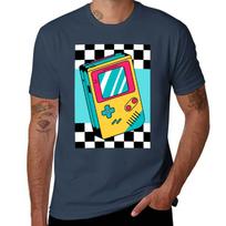 Retro Inspired Handheld Game Console Tshirt Sporty Casual Quick Dry Tshirt S