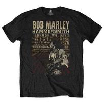 Bob Marley T Shirt Hammersmith 1976 Poster new Official Eco Mens Black Size S M