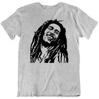 Lion-Bob Face Vector Retro Legend Music musical-Reggae Fans T Shirt S