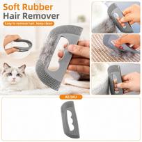 Silicone Lint Remover for Clothes – Reusable Fabric Shaver for Pet Hair and Lint One Size