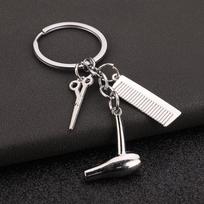 DIY Stainless Father's Day Keychain Hammer Screwdriver Dad's Tools Father's Day Gift One Size