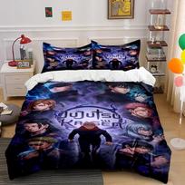 Jujutsu Kaisen Anime Bedding Set Bedding set (1 duvet cover, 2 pillowcases, duvet not included) 135x200cm