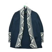 Women's navy cardigan vests S