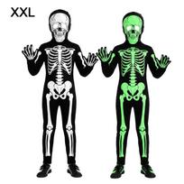 High Waist Pants Ghost Dress Costume Luminous Grim Reaper Costume  Stage Performance XXL Style 2