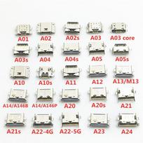 Micro USB Charger Charging Port Dock Connector For A01 A02 A02s A03s A03 core A04 A05 A05s A10 A10s A11 A12 A20 A21s A20s A21 50pcs