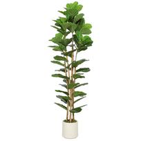 180cm Artificial Fiddle Leaf Fig Tree - Green 55 x 55 x 180 cm žalia