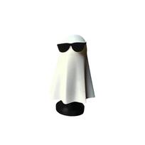 Night Light Halloween Tabletop Decorative Ambient Lamp with Sunglasses for Room Decor One Size