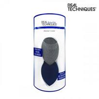 Real Techniques Men Cleansing Sponge + Miracle Sponge Set none