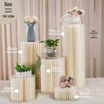 Folding Origami Roman Column Dessert Stand for Weddings & Birthdays Diameter 30cm (20cm height) balta