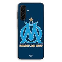 Coque Pour Samsung Galaxy A56 logo om olympique de marseille bleu Fond Maniacase juoda