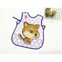 Adjustable Baby Bibs EVA Waterproof Lunch Feeding Bib Burp Cloths Cartoon Animal Children Apron