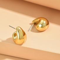 Plump Water Drop Acrylic Dangle Earrings - Simple & Fashionable Jewelry for Women
