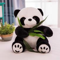 Cute panda doll parent-child doll eats bamboo panda catch machine doll activity throws zoo souvenirs 9cm【0.03kg】