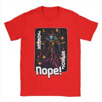 Balatro Nope T Shirt Men's  100% Cotton Vintage T-Shirts O Neck  Tee Shirt Short Sleeve Clothing Party S