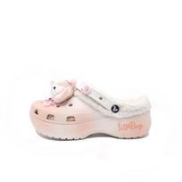 Crocs Classic Platform Clog Marshmallow MH Plan Comfortable & Versatile Stylish Accessories Hole Shoes Women's Pink 38-39 rožinė