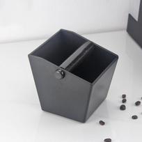Coffee Knock Box 0.8L Shock-Absorbent Durable Barista Style Espresso Grounds Knock Box With Removable Knock Bar & Non-Slip Base juoda