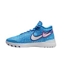 Nike Zoom LeBron NXXT Genisus EP University Blue White (Solid Outsole) Men Sneakers Deep-Royal-Blue Fire-Pink HF0711-402 41