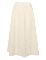 Topshop - Tsmillie Contrast Stitch Maxi Skirt Wvn - Maxi sijonas - Kreminė spalva