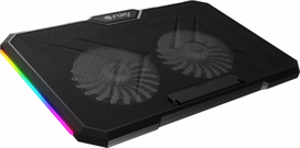 Fury Laptop Cooler Cooling Pad Fury Gunbai G3 Fans, RGB LED Light, 2 USB, 14.1-17.3" NFC-2375 | 5901969449938
