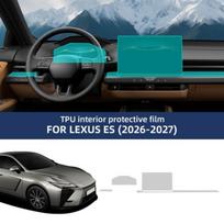 TPU Protective Film for Lexus ES XV70 2026-2027 Interior Anti-Scratch Transparent Sticker Set / Transparent / RHD juoda