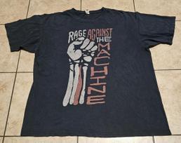 Vintage Rage Against The Machine Fist 2011 T Shirt XL XXXXL