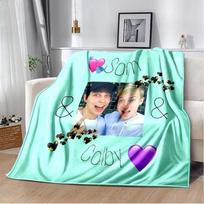 Sam&Colby XPLR Spausduotas pledas Laisvalaikio sofos pledas Namų paklodė Sofa Biuras Oro kondicionierius Minkštas Laisvalaikis Kelionės Pritaikomas Mėtymas 80x120cm(31x47inch)