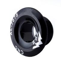 Zinc Zinc Alloy Bicycle Parts Crank Arm Fixing Bolt Bike Bottom Bracket Bolt Crank Bolt Cover Cap Crank Cover black-M20
