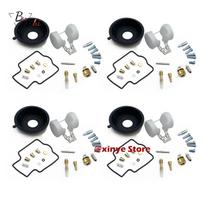 Carburetor Carb Repair Rebuild Kit for Kawasaki  Ninja ZX7R ZX9R ZX10 ZX750 ZX900 ZX1000 ZX 750 900 1000 J H L P B 4sets