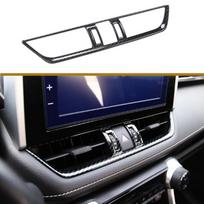 Mano geras automobilis ABS interjero vidurinės konsolės centrinio oro kondicionieriaus ventiliacijos angos dangtelio apdaila Toyota RAV4 automobiliui ABS Wood grain