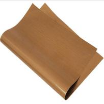 Resistant Microwave Oven Cooking mat Baking Mats Baking Paper Baking Tarpaulin Parchment Paper brown-1pcs