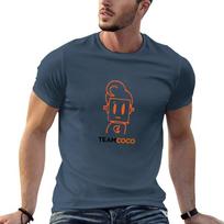 Coco Robot Doodle Tshirt T Shirts For Unisex Pack White T Shirts For Unisex Cotton Soft Tshirt S