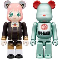 BERBRICK Bearbrick SPYFAMILY 100 2PCS SET Each approximately 70mm tall Non-scale painted finished figure