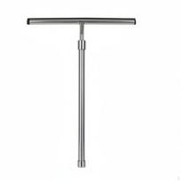 Extendable Window Squeegee MultiSurface Stainless Steel Glass Wiper Streak with Extension