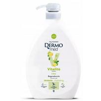 Żel pod prysznic z dozownikiem vitalita lime 1l - dermomed