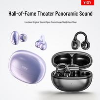 YIOY Bone Conduction Ear Clip Wireless Earbuds