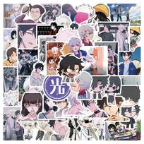 Stationery Sticker Guitar Anime Stickers DIY Scrapbooking Graffiti Stickers Time Agent Stickers 50pcs